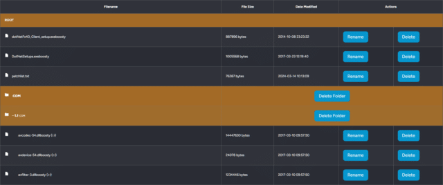 View / Manage Files – ByteBox Media Support